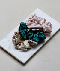 Style and Protect Silk Scrunchie Trio