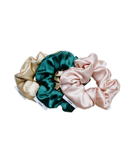 Style and Protect Silk Scrunchie Trio