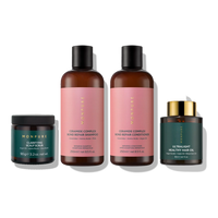 Ceramide Complex Bond Repair Regime - full set of Monpure hair care products on transparent background