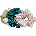 Style and Protect Silk Scrunchie Trio