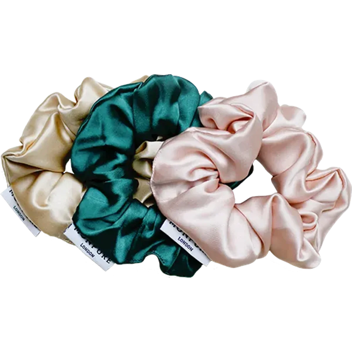 Style Protect Silk Scrunchie Trio